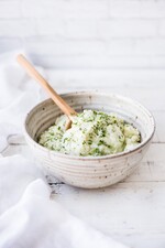 Herb and Garlic Mashed Potatoes 