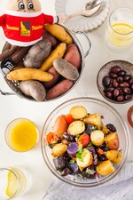 Mediterranean Fingerling Potato Salad