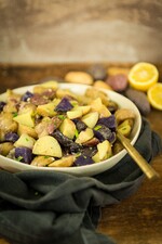 Tri-Color Lemony Potato Salad