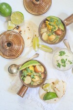 Colombian Chicken Corn and Idaho® Potato Stew