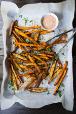  Baked Harissa Fries 