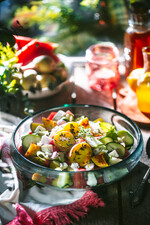 Potato Watermelon Salad