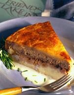 Idaho® Potato, Duck and Bartlett Pie with a Roquefort Cream