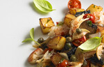 Rustic Tuscan Idaho® Potato and Crab Hash