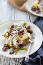 Stuffed Cheesesteak Baked Idaho® Potato