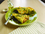 Frittata With Potato, Rapini And Pecorino