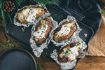 Campfire Baked Potatoes