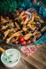 Peruvian-Inspired Steak and Potato Kabobs 