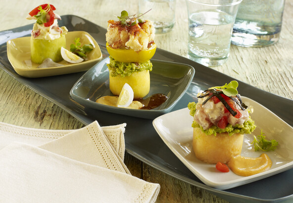 Peruvian Causa Sampler