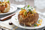 Chicken Enchilada Stuffed Baked Idaho® Potatoes