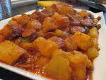 Potatoes Rioja-Style with Chorizo