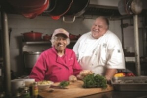 Leah Chase and Todd Downs