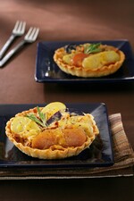 Confit of Idaho® Fingerling Potato Tart