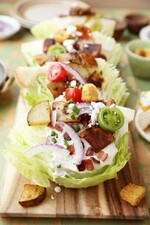 Crispy Potato Wedge Salads