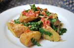 Warm Cannellini Potato Salad