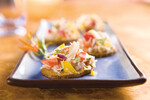 Idaho® Potato Canapé with Baja Crab Salad