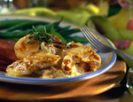 Gruyere, Apple and Idaho® Potato Au Gratin