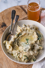 Spinach & Brussel Sprouts Colcannon