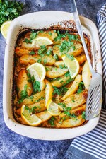 Greek Lemon Potatoes