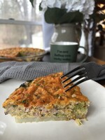 Classic Potato Crusted Quiche