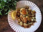 Chicken and Potato Piccata