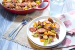 Cajun Potato and Andouille Sausage Bake 