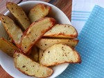 Garlic Potato Wedges