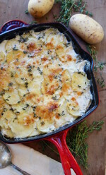 Gruyere Scalloped Idaho® Potatoes