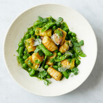 Idaho® Potato Gnocchi with Peas