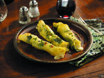 Potato Cannelloni Stuffed with Ricotta