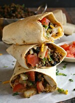 Tex-Mex Idaho® Potato and Beef Burritos