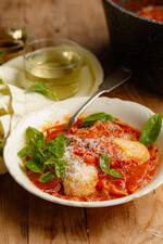 Idaho® Potato Gnudi with Quick Marinara