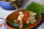 Idaho® Potato and Pork Tamal de Cazuela (Tamale Casserole)