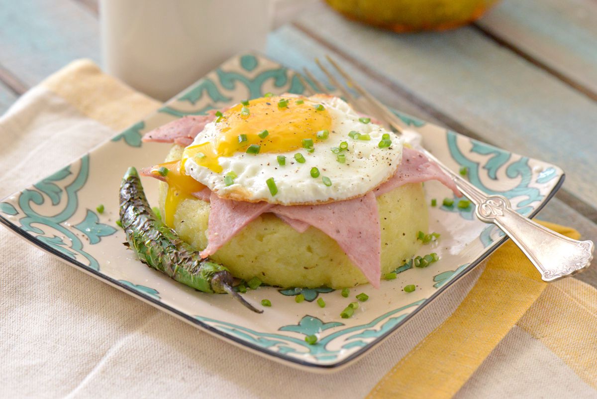 Breakfast Potato Timbale