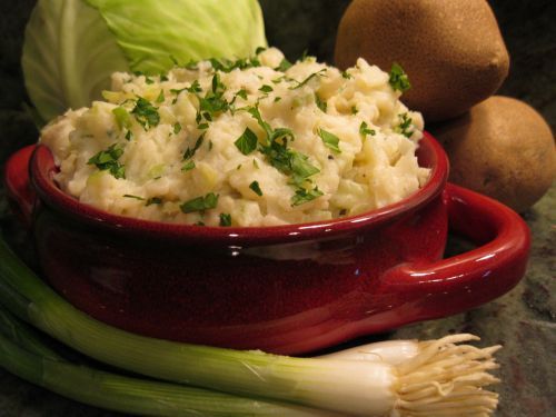 Irish Colcannon with Spring Onions and Leeks